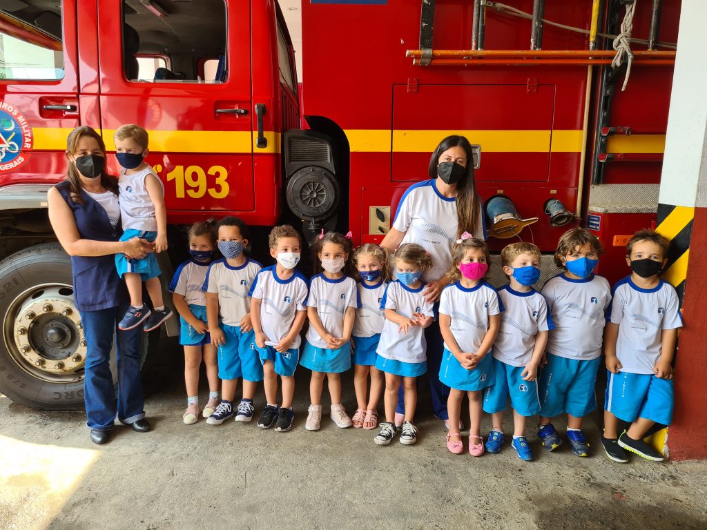 Visita ao Corpo de Bombeiros - São Lourenço/MG